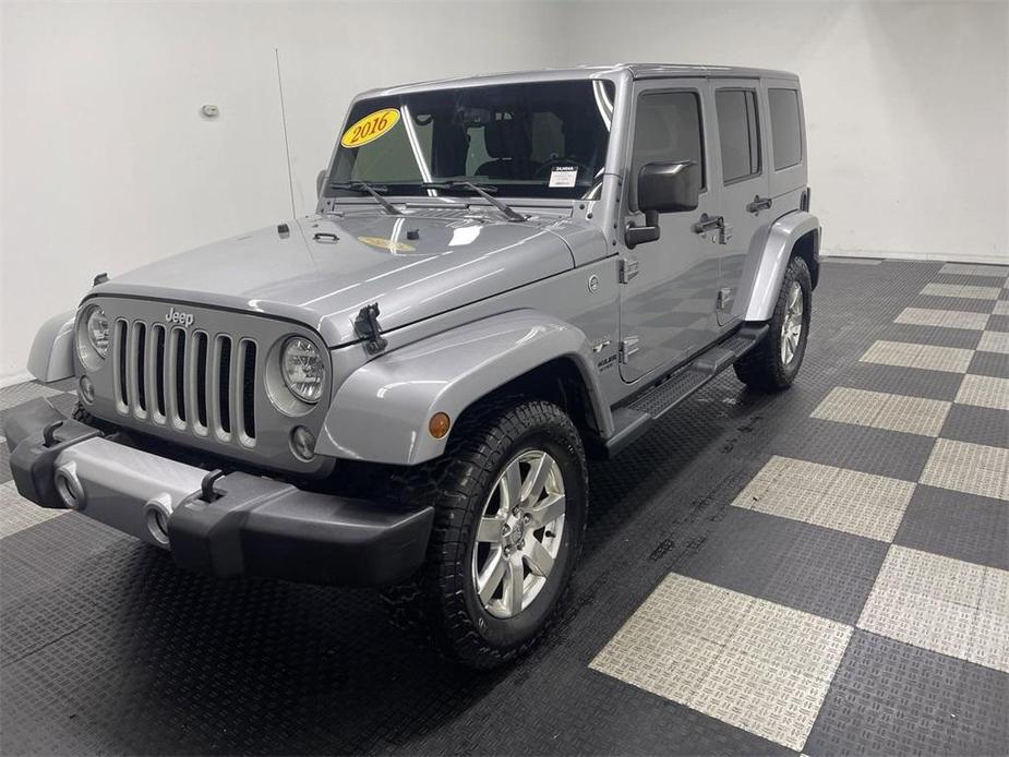 used 2016 Jeep Wrangler Unlimited car, priced at $18,723