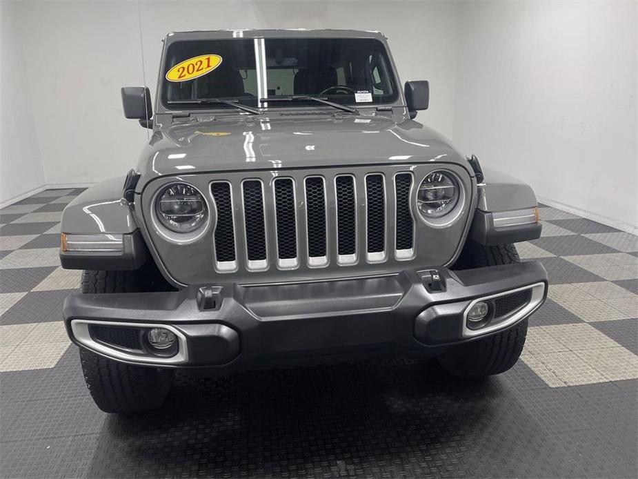 used 2021 Jeep Wrangler Unlimited car, priced at $33,981