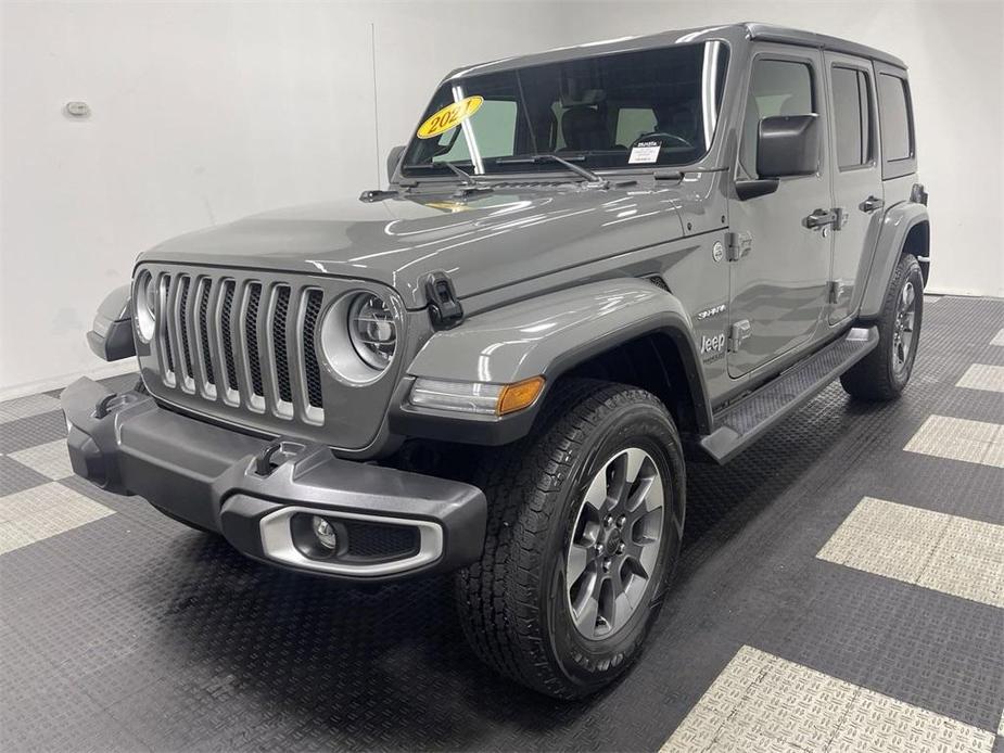 used 2021 Jeep Wrangler Unlimited car, priced at $33,981