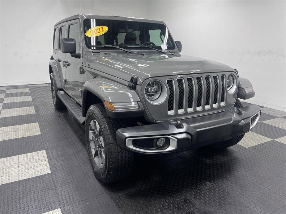 used 2021 Jeep Wrangler Unlimited car, priced at $33,981