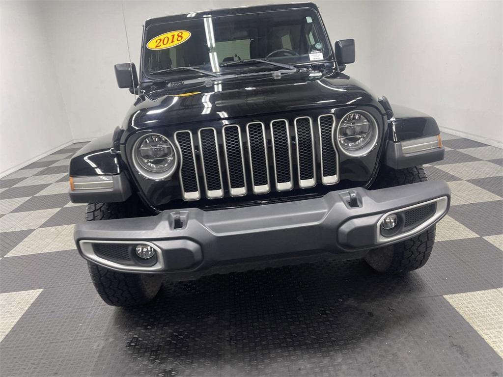 used 2018 Jeep Wrangler Unlimited car, priced at $25,710