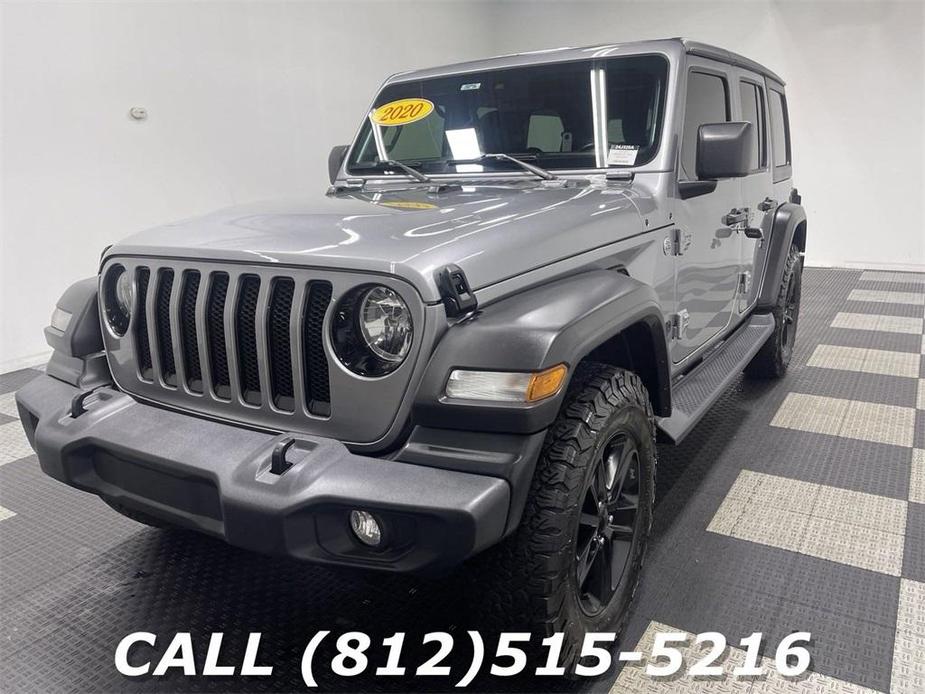 used 2020 Jeep Wrangler Unlimited car, priced at $29,089