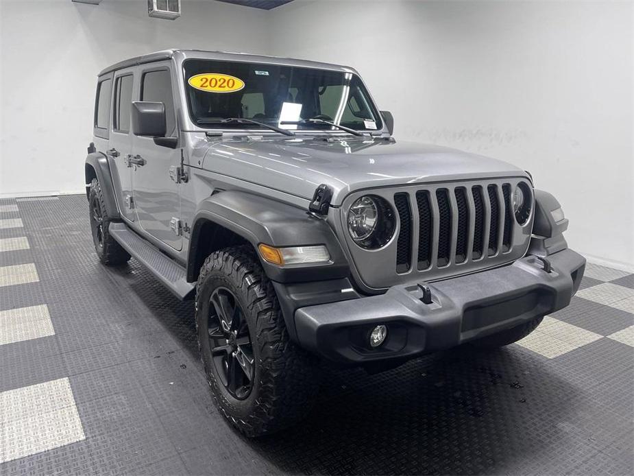 used 2020 Jeep Wrangler Unlimited car, priced at $29,089