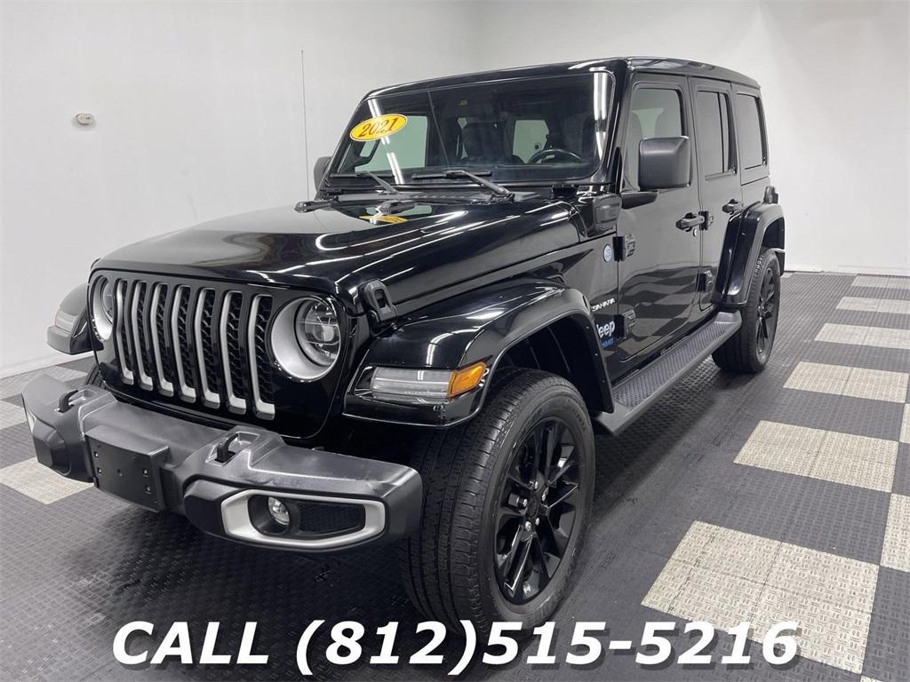 used 2021 Jeep Wrangler Unlimited 4xe car, priced at $30,730