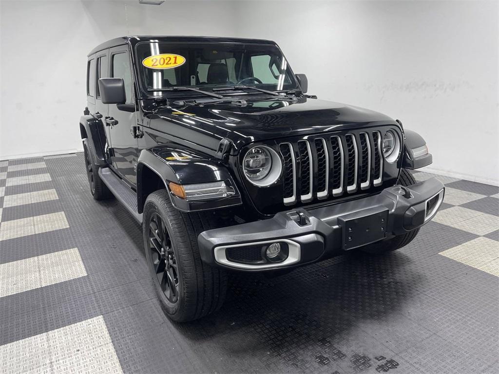 used 2021 Jeep Wrangler Unlimited 4xe car, priced at $30,730