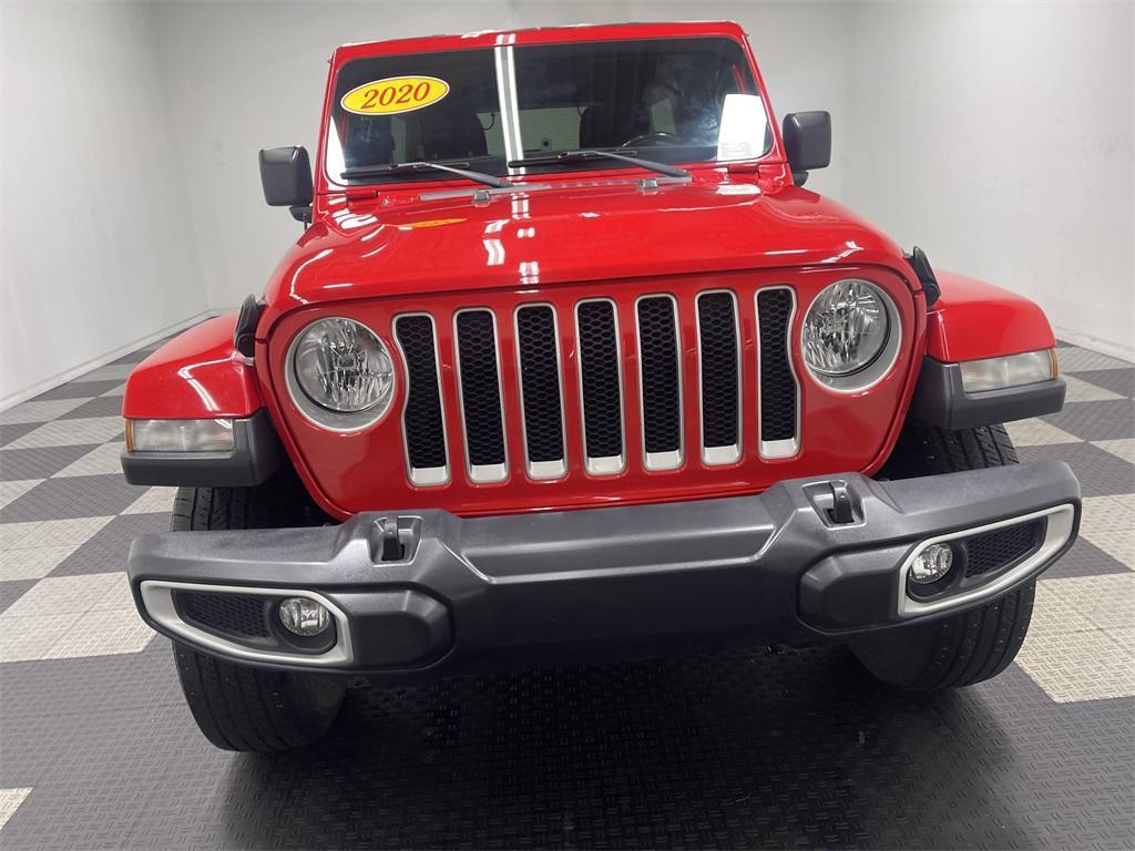 used 2020 Jeep Wrangler Unlimited car, priced at $25,297