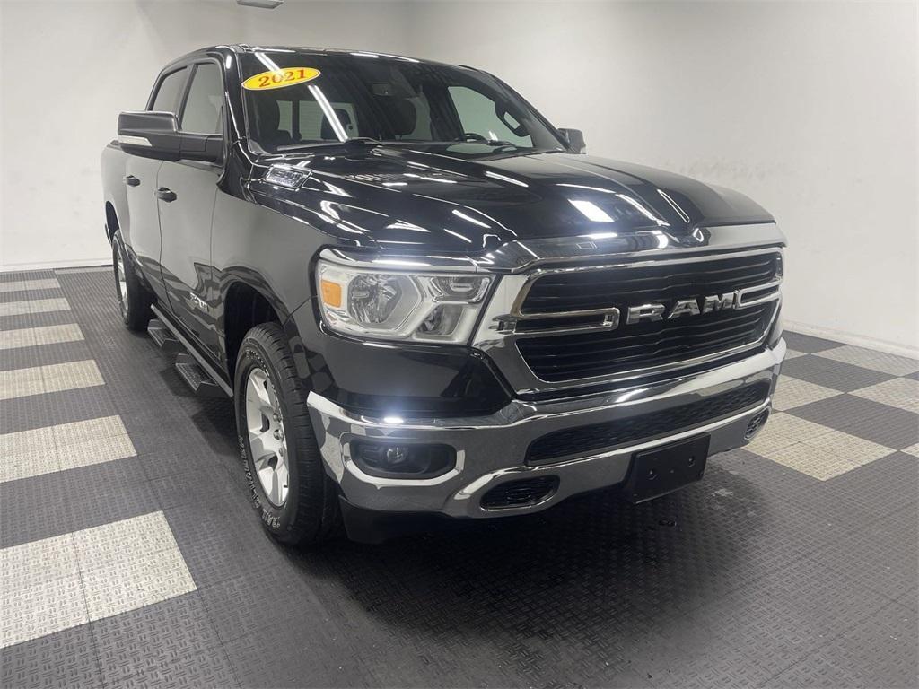 used 2021 Ram 1500 car, priced at $37,000