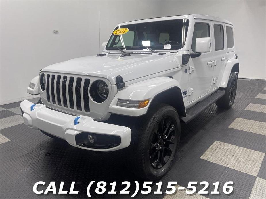 used 2021 Jeep Wrangler Unlimited 4xe car, priced at $33,200