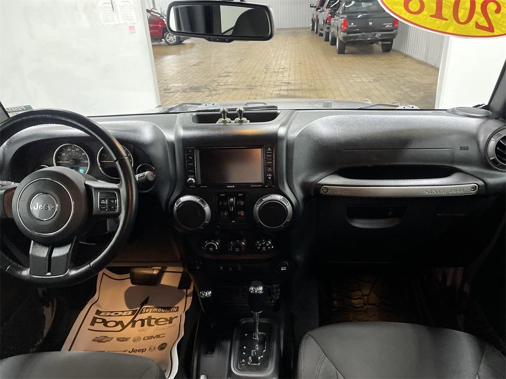 used 2018 Jeep Wrangler JK Unlimited car, priced at $21,476