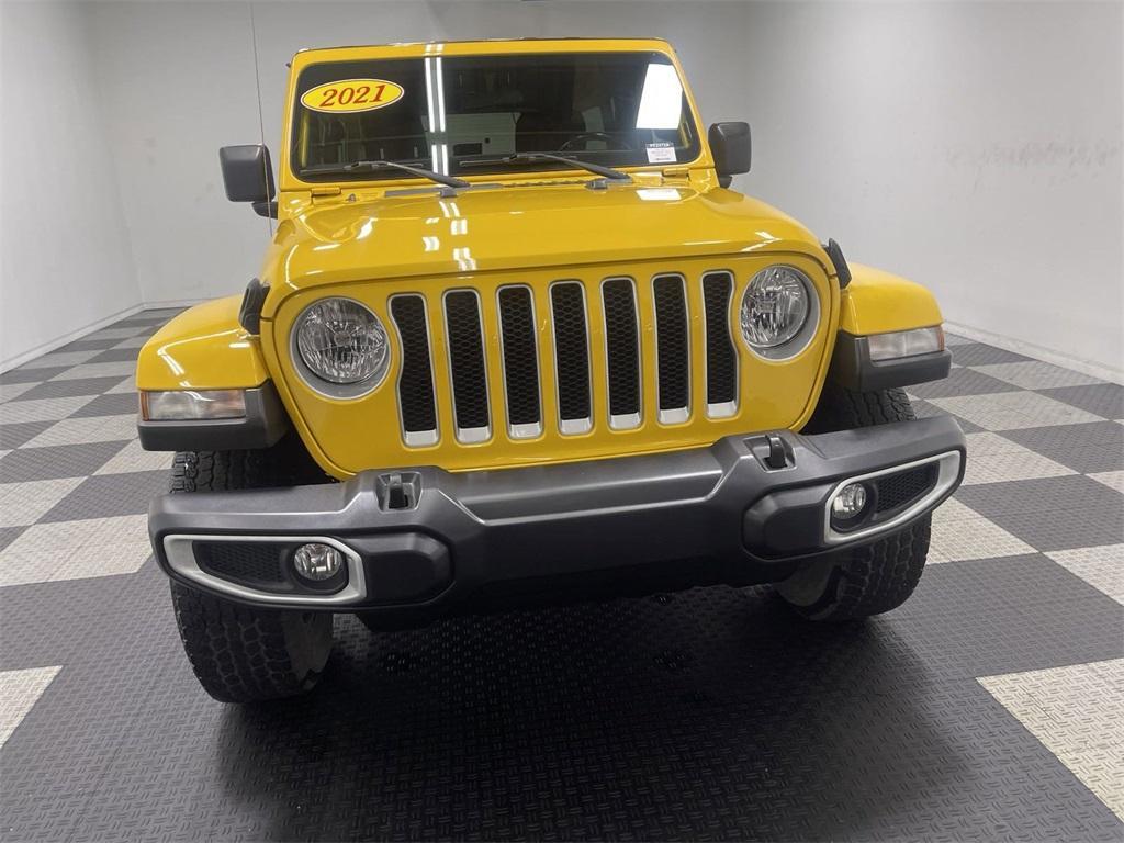 used 2021 Jeep Wrangler Unlimited car, priced at $31,435