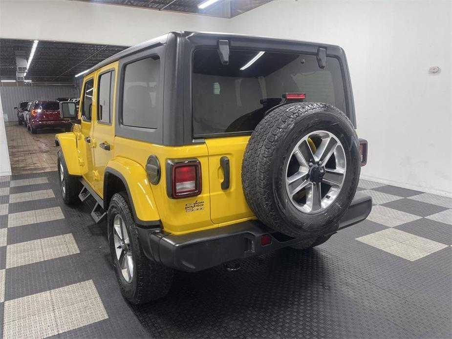 used 2021 Jeep Wrangler Unlimited car, priced at $31,435