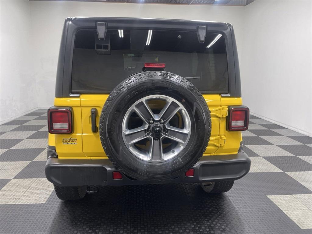 used 2021 Jeep Wrangler Unlimited car, priced at $31,435