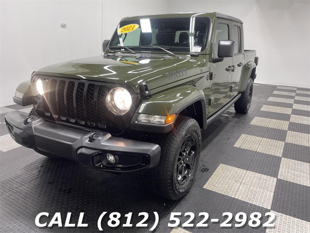 used 2021 Jeep Gladiator car, priced at $30,331
