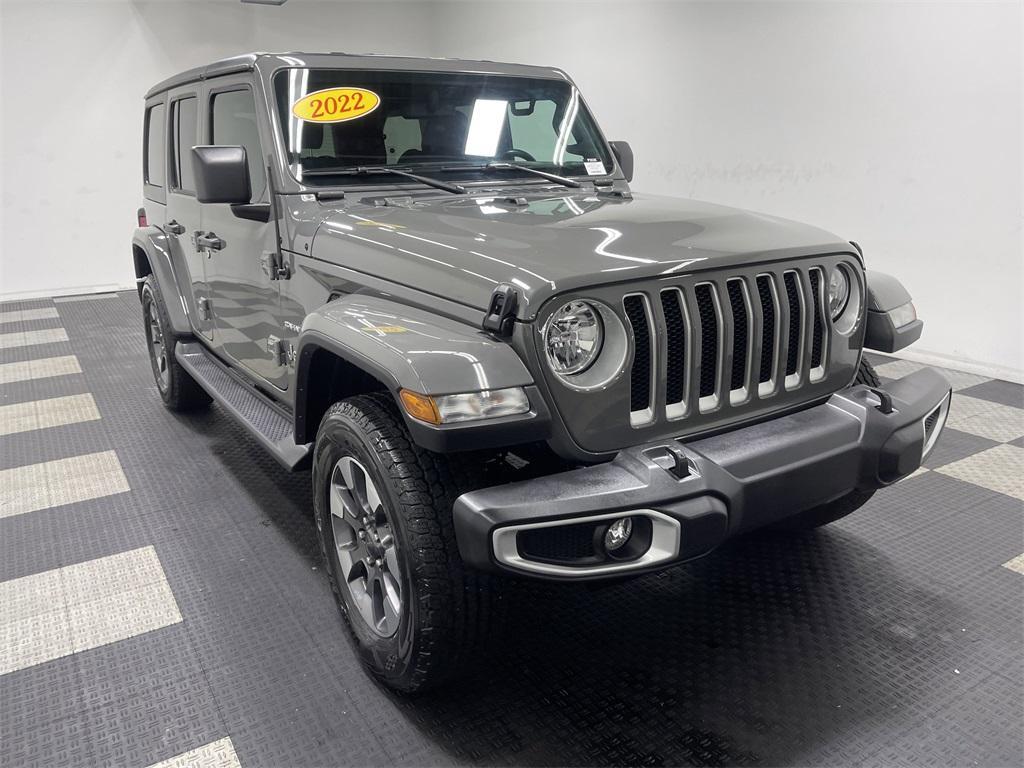 used 2022 Jeep Wrangler Unlimited car, priced at $31,279