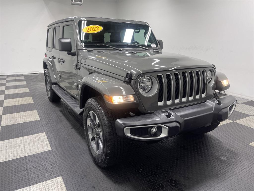 used 2022 Jeep Wrangler Unlimited car, priced at $34,295