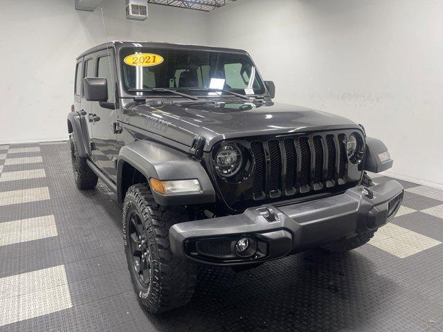 used 2021 Jeep Wrangler Unlimited car, priced at $33,788