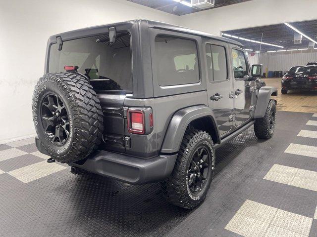 used 2021 Jeep Wrangler Unlimited car, priced at $33,788