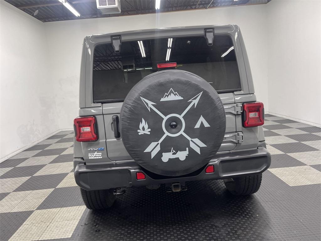 used 2021 Jeep Wrangler Unlimited 4xe car, priced at $36,409