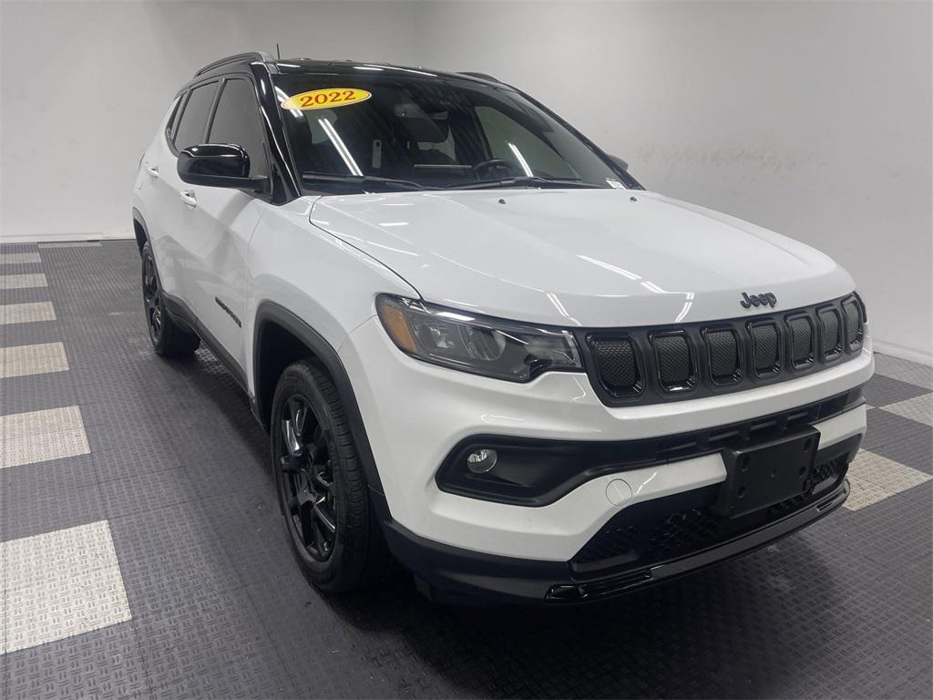 used 2022 Jeep Compass car, priced at $24,173