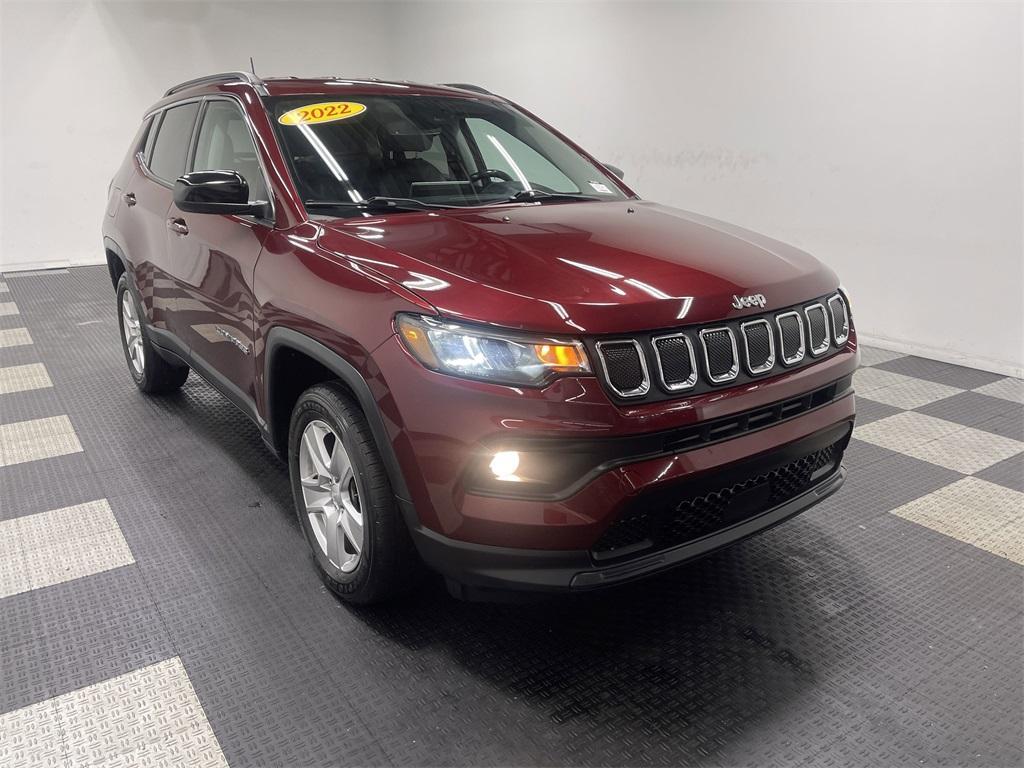 used 2022 Jeep Compass car, priced at $22,073
