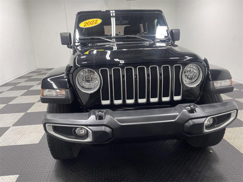 used 2022 Jeep Wrangler Unlimited car, priced at $33,148