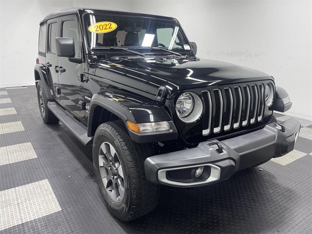 used 2022 Jeep Wrangler Unlimited car, priced at $33,148