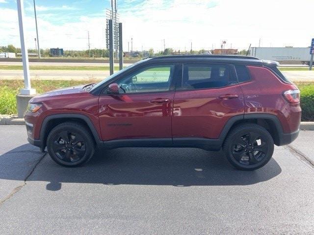 used 2021 Jeep Compass car, priced at $17,854