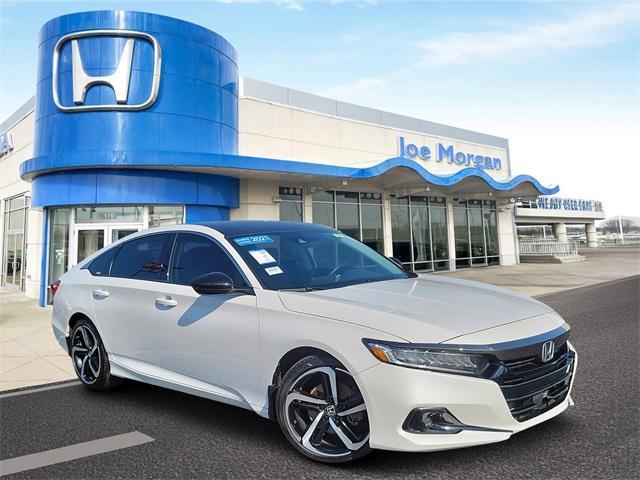 used 2021 Honda Accord car, priced at $24,900