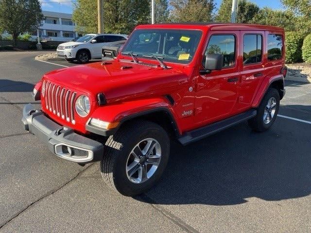 used 2022 Jeep Wrangler Unlimited car, priced at $37,000