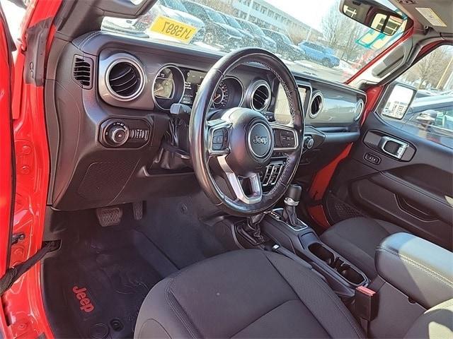 used 2022 Jeep Wrangler Unlimited car, priced at $32,278