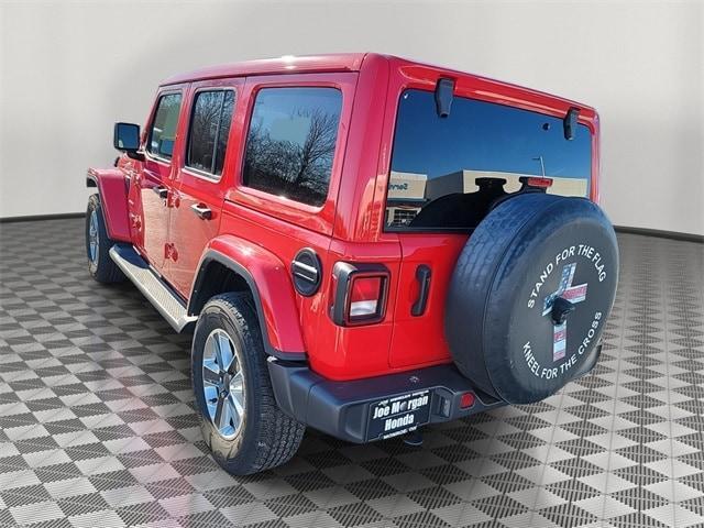 used 2022 Jeep Wrangler Unlimited car, priced at $32,278