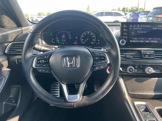 used 2022 Honda Accord Hybrid car, priced at $27,397