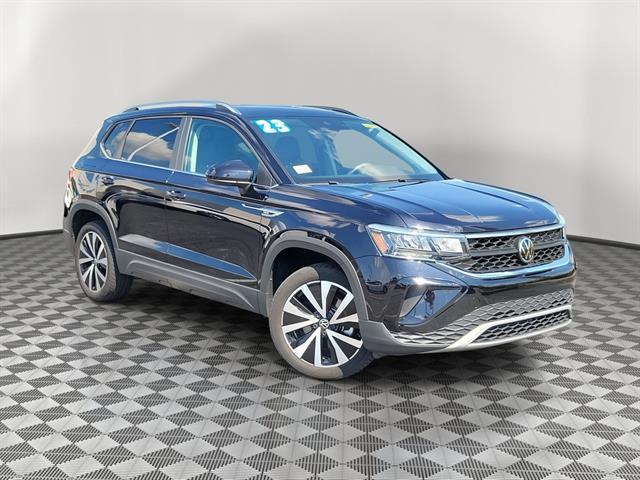 used 2023 Volkswagen Taos car, priced at $21,451