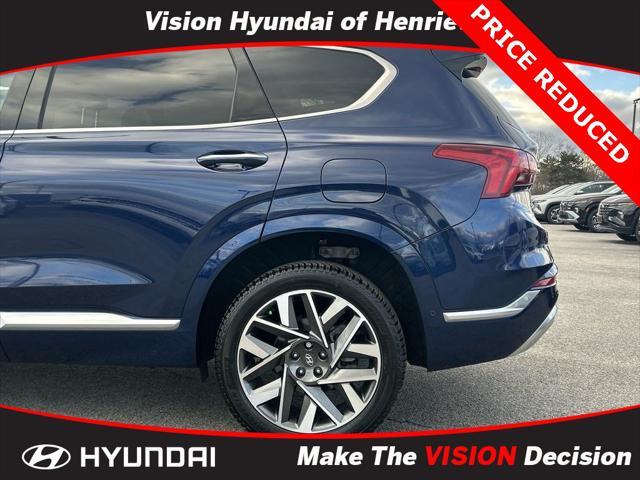 used 2022 Hyundai Santa Fe car, priced at $28,945