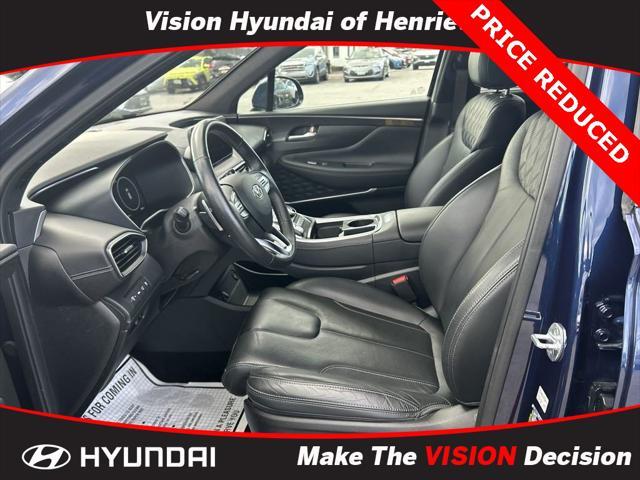 used 2022 Hyundai Santa Fe car, priced at $28,945