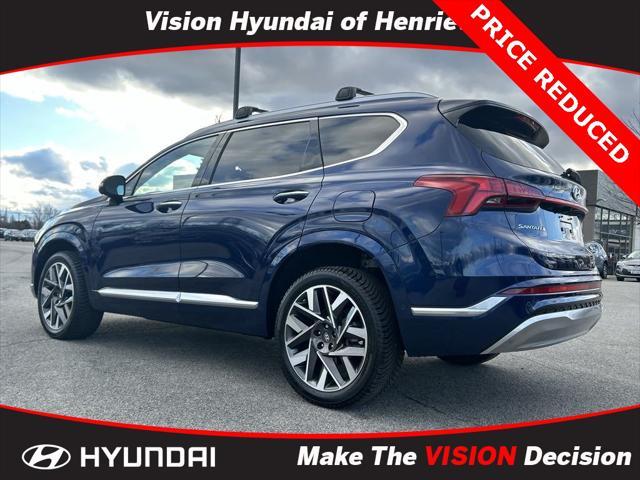 used 2022 Hyundai Santa Fe car, priced at $28,945