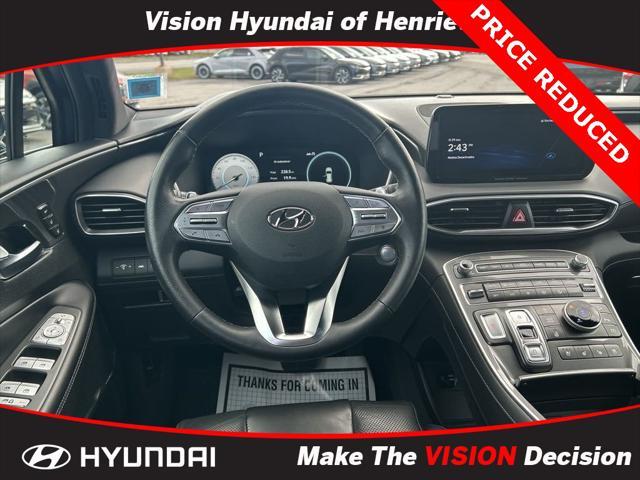 used 2022 Hyundai Santa Fe car, priced at $28,945