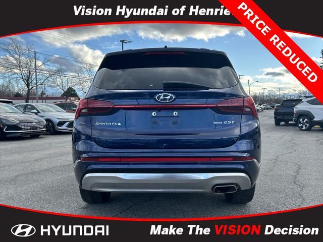 used 2022 Hyundai Santa Fe car, priced at $28,945