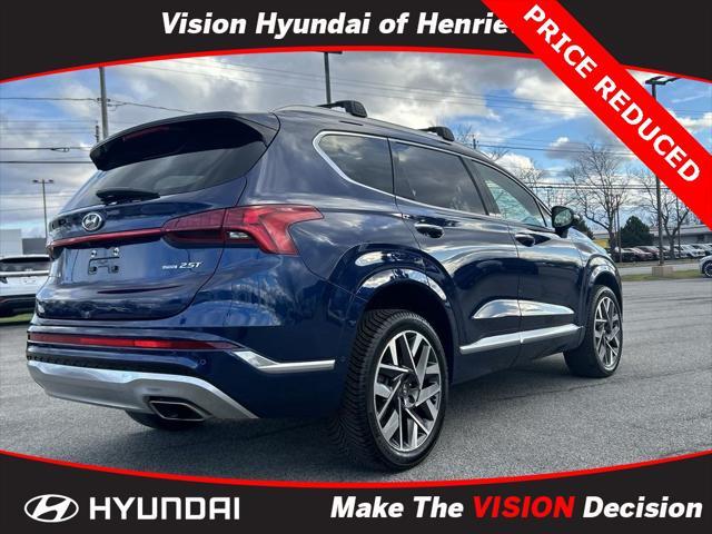 used 2022 Hyundai Santa Fe car, priced at $28,945