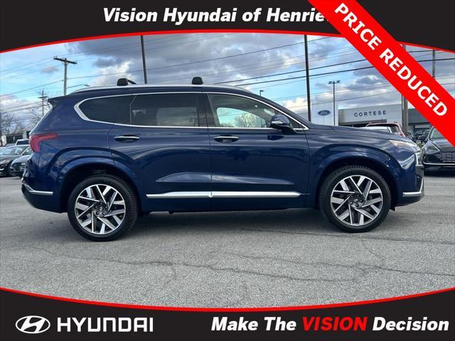 used 2022 Hyundai Santa Fe car, priced at $28,945