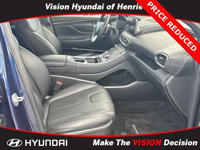 used 2022 Hyundai Santa Fe car, priced at $28,945