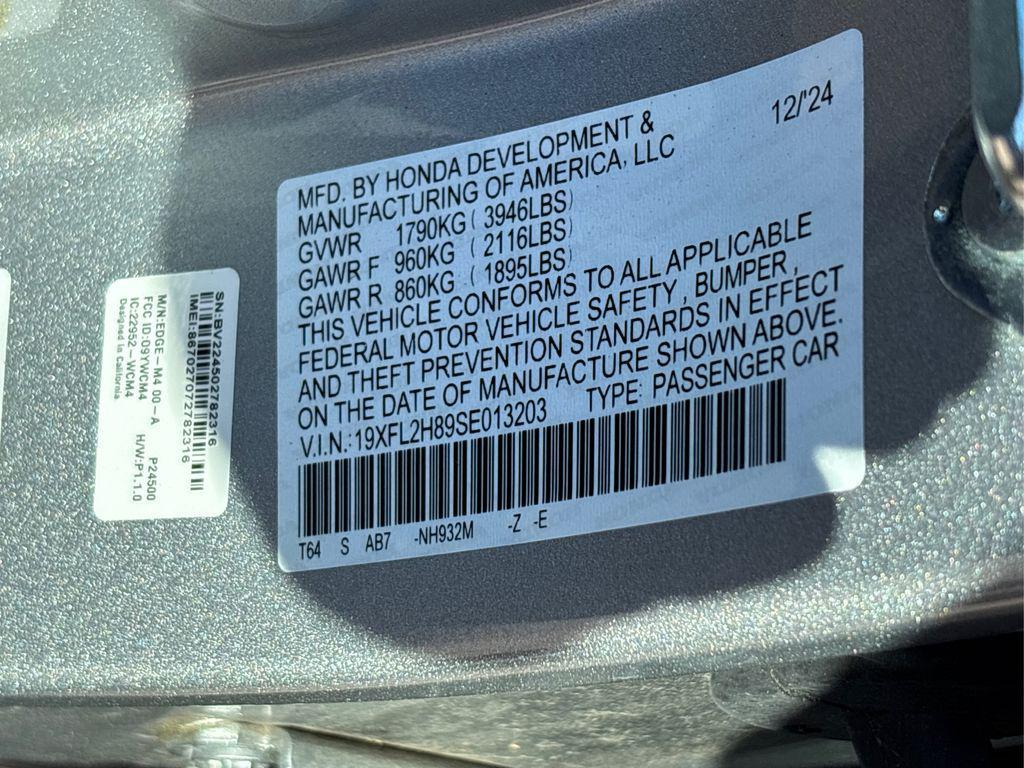 used 2025 Honda Civic car, priced at $25,997