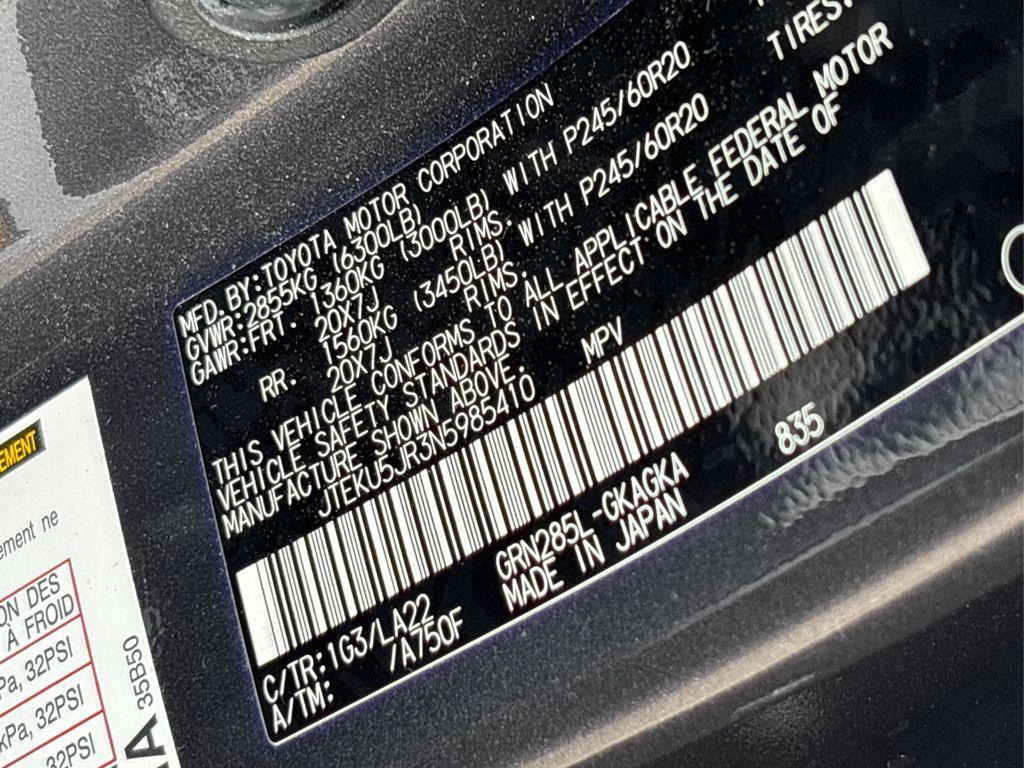 used 2022 Toyota 4Runner car, priced at $45,590