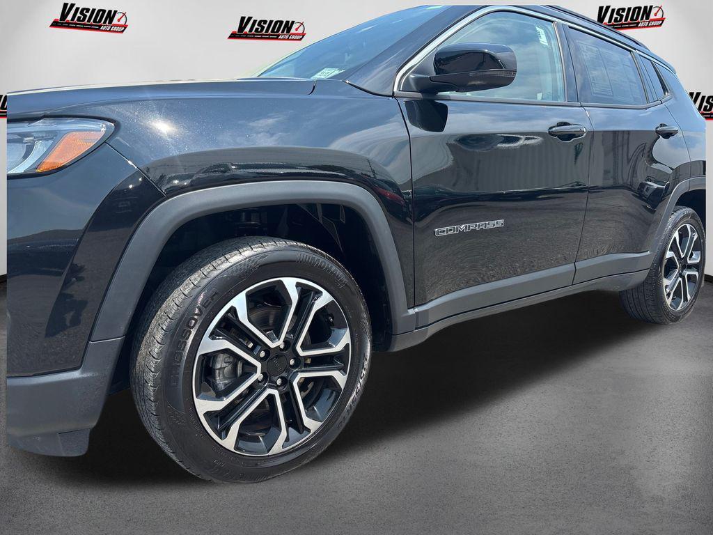 used 2022 Jeep Compass car, priced at $21,177