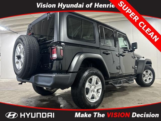 used 2019 Jeep Wrangler Unlimited car, priced at $22,990