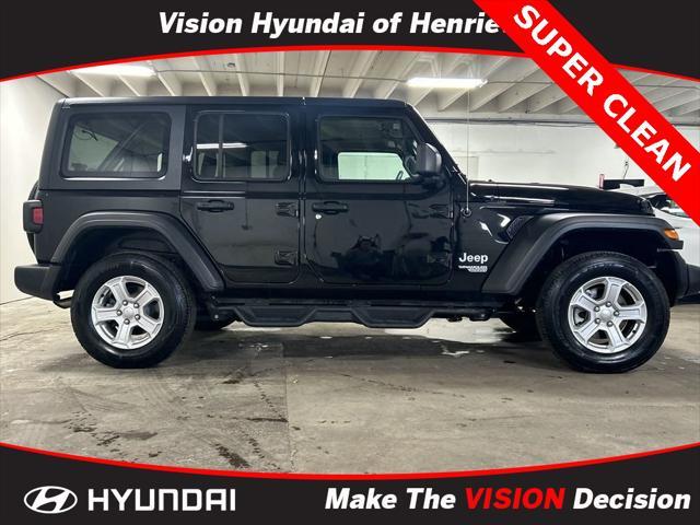 used 2019 Jeep Wrangler Unlimited car, priced at $22,990