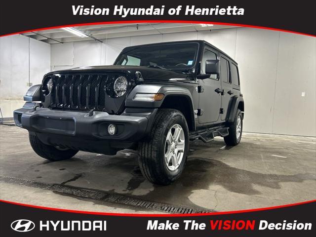 used 2019 Jeep Wrangler Unlimited car, priced at $23,528