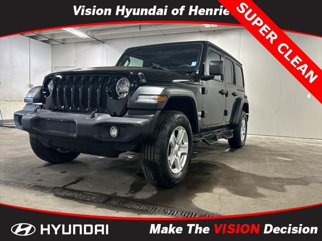 used 2019 Jeep Wrangler Unlimited car, priced at $22,990