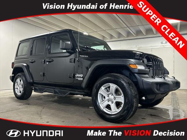 used 2019 Jeep Wrangler Unlimited car, priced at $22,990