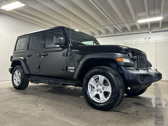 used 2019 Jeep Wrangler Unlimited car, priced at $23,528